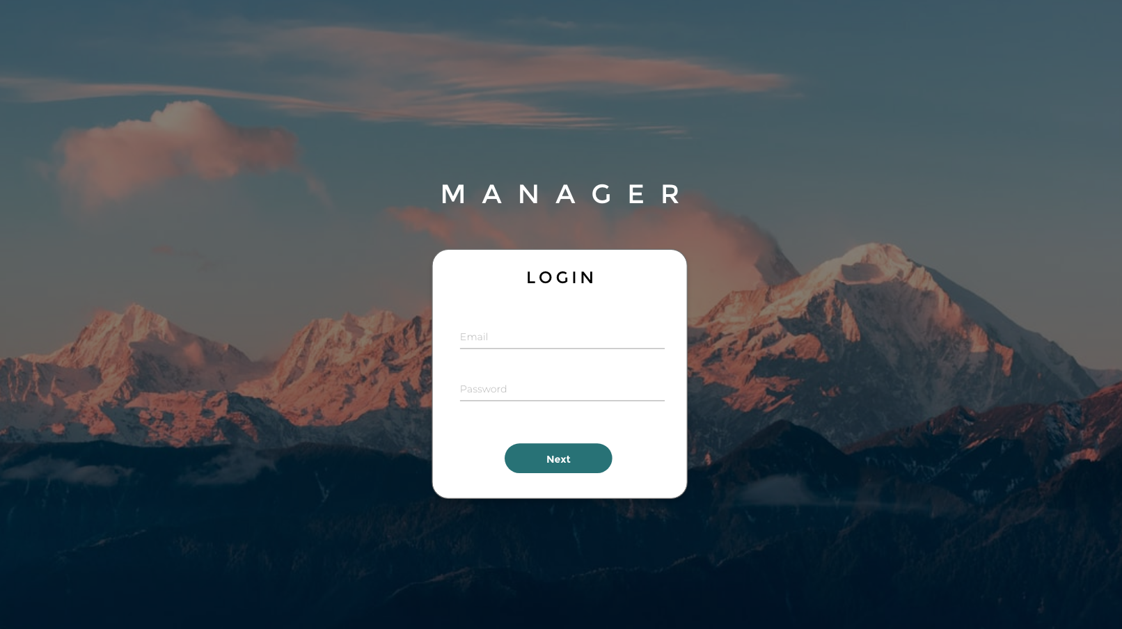 The Manager KYC compliance dashboard — final UI