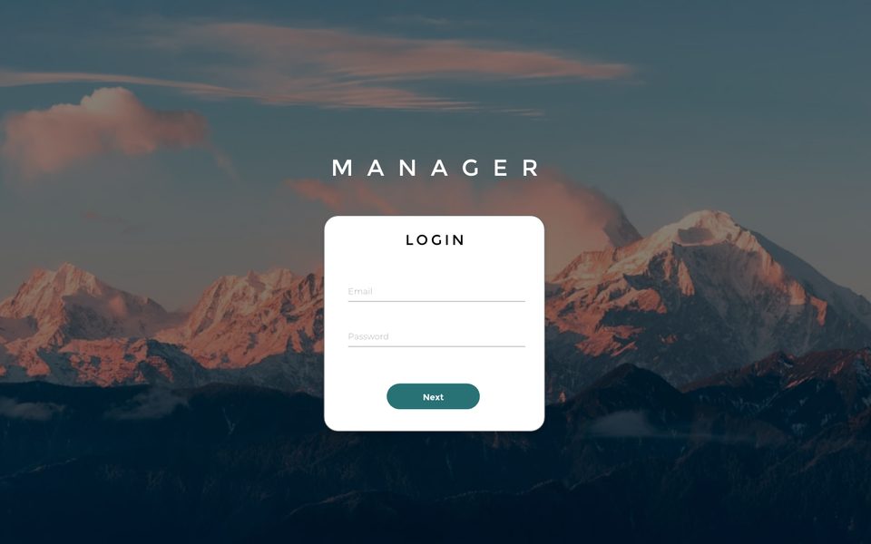 The Manager KYC tool interface