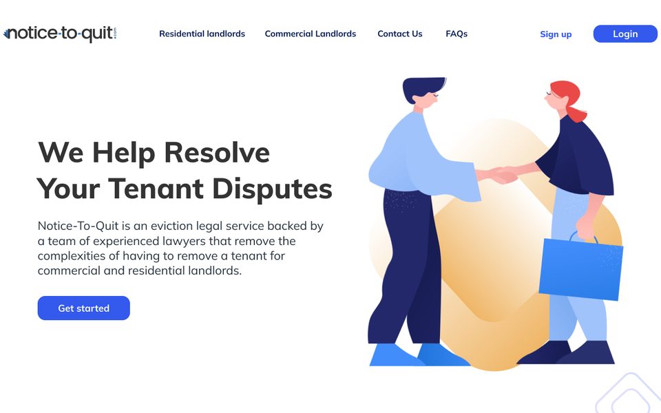 Notice to Quit request flow